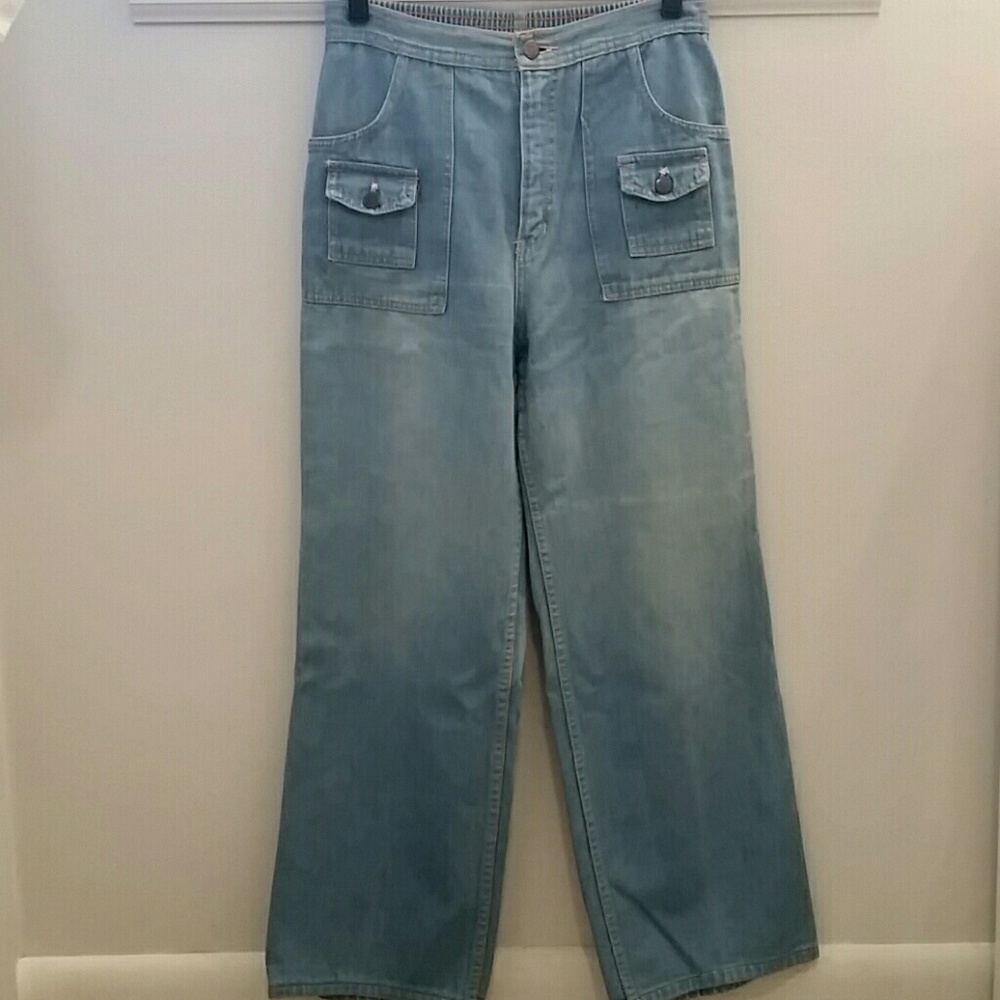 HiGear Vintage Wide Leg High Rise Jeans
